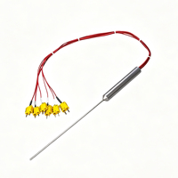 Sonde thermocouple multi-canaux haute précision, capteur de température de type K personnalisé, thermocouple durable, directement de l'usine