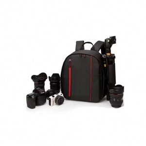 Sac à dos pour appareil photo et étui pour ordinateur portable, échantillon gratuit, pour appareil photo reflex numérique/SLR, étanche et léger, pour objectif d'appareil photo - Product Image 1