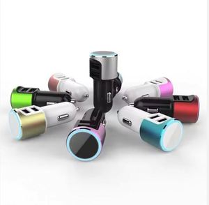 Support de téléphone à charge rapide avec logo personnalisé, chargeur de voiture USB - Product Image 1