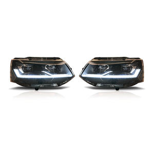 Phares Full LED 2011-2015 Lampe frontale pour <span class=keywords><strong>CARAVELLE</strong></span> T5 pour Volkswagen Transporter VW <span class=keywords><strong>T</strong></span> <span class=keywords><strong>5</strong></span> phare led plug and play - Product Image 4