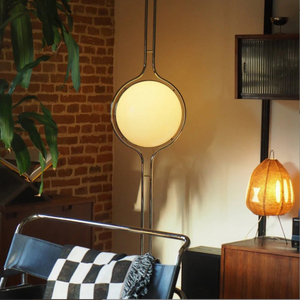 Lampada da Terra Telescopica Senza Foratura di Design Italiano, Lampada LED Atmosferica <span class=keywords><strong>per</strong></span> <span class=keywords><strong>Soggiorno</strong></span> e Arredamento d'Interni - Product Image 4