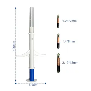 Wholesale 134.2Khz Animal ID Tracking Chip Tag RFID Microchip Syringe For Pet