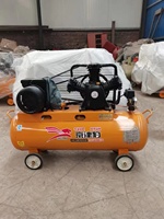 Compresseur d'air industriel silencieux à piston de 160 L 6 KW à entraînement par courroie, qualité supérieure, prix compétitif, promotion