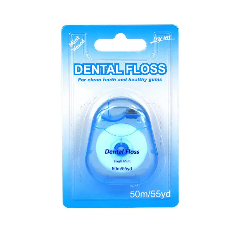 Heathy Clean 50M Floss Length 100% Waste Biodegradable Ecofriendly Gum Dental Floss Corn With Flavor