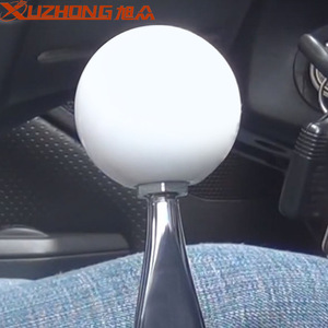 Xuzhong Car Gear <b>Knob</b> White Acrylic 12x1.25mm Threaded Universal <b>Shift</b> <b>Knob</b> For Automotive Interior - Product Image 3