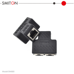 イーサネットケーブル<span class=keywords><strong>RJ45</strong></span> 8P8Cエクステンダー<span class=keywords><strong>RJ45</strong></span>イーサネットスプリッタコネクタアダプター1 ~ 2ポートメスソケットアダプター - Product Image 4