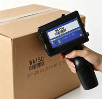 Imprimante jet d'encre portable 12,7 mm 2026 améliorée, mini machine de codage de lots et de codes QR pour dates d'expiration