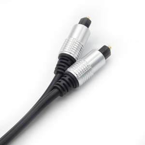 <span class=keywords><strong>สาย</strong></span> Toslink (Toslink <span class=keywords><strong>Optical</strong></span> Cable/<span class=keywords><strong>สาย</strong></span>สัญญาณเสียงออปติคอลดิจิตอล) 6ฟุตพร้อมขั้วต่อโลหะและแจ็คเก็ตถัก - Product Image 6
