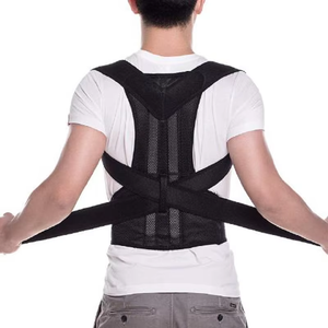 Correcteur de posture réglable pour hommes et femmes, ceinture de soutien dorsal, soutien lombaire, sécurité sportive, correcteur droit - Product Image 1