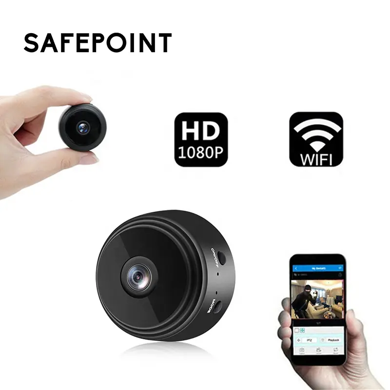 كاميرا SAFEPOINT HSC029 الأكثر مبيعا كاميرا A9 بدقة عالية عالية الدقة فائقة WiFi لأمن المنزل minicamera mini