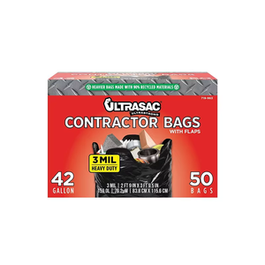 Admirable Quality Reliable Ultrasac Contractor Heavy Duty <b>Compostable</b> Garbage <b>Bag</b> - Product Image 6