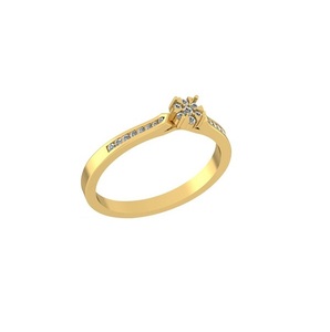 Anillo minimalista de joyería fina para hombre, corte de cojín, Diamante Chapado en rodio, materiales de primera calidad diseñados con sofisticación duradera - Product Image 1