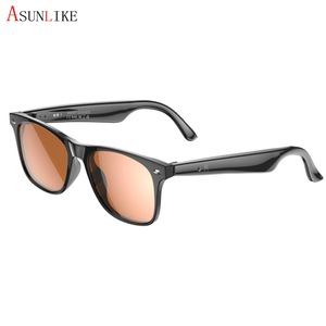 Smart Glasses W100 Calling Voice Control AI Assistant 30g Clear Black Lenses - Product Image 3