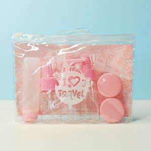 In Stock Mini Travel <b>Bottle</b> pink 15ml 20ml <b>Squeeze</b> Tube Cream Toner <b>Plastic</b> PET <b>Bottle</b> - Product Image 6