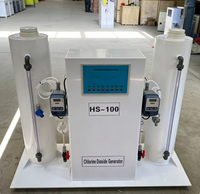 Générateur de dioxyde de chlore entièrement automatique pour la désinfection des eaux usées et du robinet en milieu hospitalier et rural – Équipement de traitement de l'eau type agent AB