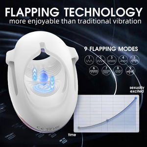 Dispositivo de entrenamiento de desensibilización del pene LIL MERMAID con tecnología de vibración y golpeteo, masajeador de reducción de sensibilidad masculina - Product Image 3