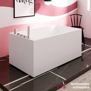 <span class=keywords><strong>Baignoire</strong></span> autoportante compacte de luxe léger, nouvelle mini-<span class=keywords><strong>baignoire</strong></span> domestique en acrylique intégrée double couche <span class=keywords><strong>avec</strong></span> accoudoirs AJ-6075B - Product Image 3