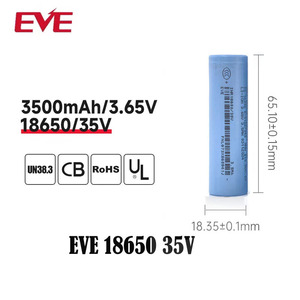 2025 EVE 15P/29V/33V/35E 18650 3,6 V batería de iones de litio 1500mah-3500mAh grado a celdas recargables celda de alta velocidad para herramientas eléctricas AGV - Product Image 6