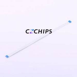 HX FFC-0.5-10P-150mm FFC Cable (Flexible Flat Cable) P=0.5mm Connector 10P 0.5mm 0.3mm Non-Inverting - Product Image 2