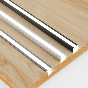 Barra de aluminio Led ranurada para uso doméstico, luces Plug and Play para cocina, mesita de noche debajo del gabinete, luz Led, iluminación sin soldadura - Product Image 3