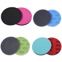 Disques abrasifs en maille pour ponçage, meulage et polissage du verre 900/922/932/952 pour la réparation des rayures sur le verre, lot de 4