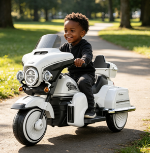 Voiture électrique à 3 roues alimentée par batterie 12V pour enfants de 2 à 4 ans, homologuée CE - Product Image 1