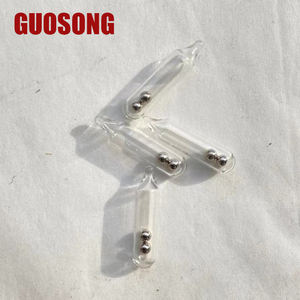 6*20 hochets de basse en verre pour gabarit en plastique souple à corps creux - Product Image 1