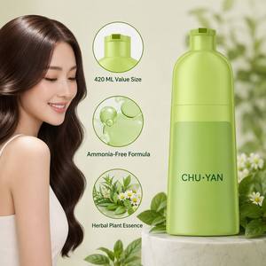 CHU·YAN Tinte Capilar Herbal en Bomba, Fórmula Sin Amoníaco con Esencia de Plantas Herbales para el Cuidado del Cabello en Salón y en Casa - Product Image 6