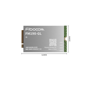 Nouveau module d'origine <span class=keywords><strong>Fibocom</strong></span> FM190W-GL M.2 mmWave Global 5G Sub-6GHz - Product Image 1