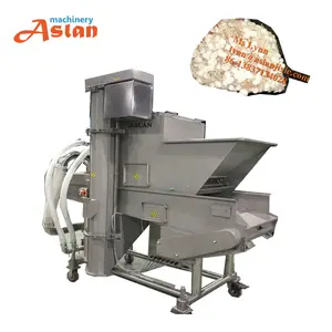 Paneermeel Coating Machine/Automatische Hamburg Vlees Pie Breading Machine