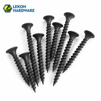 Vis autoperceuses noires phosphatées LEKON pour plaques de plâtre et construction en bois – Vente en gros par le fabricant