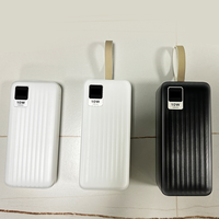 Chargeur portable personnalisable M-Queen avec logo, batteries externes et station d'alimentation, charge rapide, 30000 mAh, Pawerbank 20000 mAh