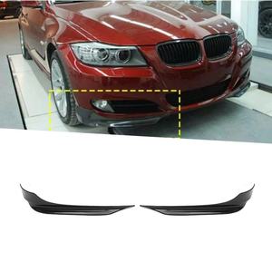 สปอยเลอร์กันชนหน้า BMW สีดำเงา ลายคาร์บอน สำหรับ E90 ปี 2009-2011 รุ่น Non MT วัสดุ ABS - Product Image 1