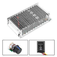 Carte de contrôle de vitesse de moteur à courant continu PWM 100A3000W, programmable, contrôle PLC, large plage de tension DC10-50V