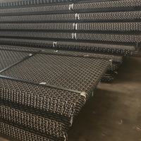 Kawat Baja Mangan Tinggi 65Mn XG Wholesale Custom, Jaring Anyaman Berpengait Pasir untuk Tambang/Penghancur