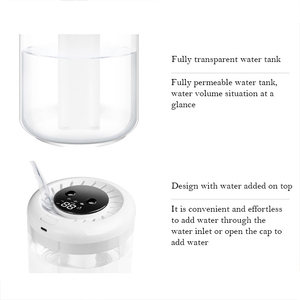 Humidificador de 2,8 l, difusor de aceites esenciales, difusor de aromaterapia USB, difusor de fragancia de gran capacidad con pantalla Digital - Product Image 4