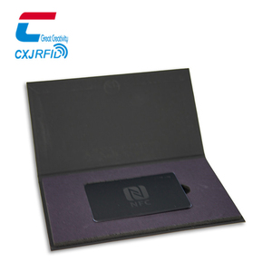 Tùy chỉnh đồng bằng trống Matte Đen ntag213 NFC thẻ thông minh màu đen PVC NFC/<span class=keywords><strong>RFID</strong></span> thẻ kinh doanh kỹ thuật số - Product Image 6