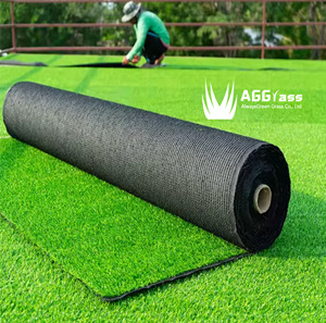 AlwaysGreen Gras 50mm Florhöhe Polypropylen Hochdichte Langlebiger Kunstrasen für Fußballplatz Fußballfeld Hinterhof Garten - Product Image 4