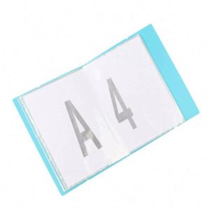 <b>Display</b> <b>Book</b> Binder with Plastic Sleeves 5 Pack Presentation <b>Book</b> Art Portfolio Folder with Plastic Sleeves Sheet Protectors - Product Image 2