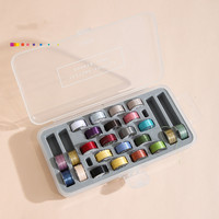 Fil de perlage en nylon multicolore importé du Japon, 50 yards, 0,25 mm, résistant, pour collier, bracelet, fabrication de bijoux DIY