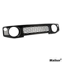 Grille de remplacement Maiker pour Suzuki Jimny JB64 JB74, grille avant noire mate, accessoires de grille, fabricant Maiker