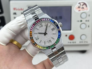 นาฬิกาดำน้ำสปอร์ตสแตนเลสสตีลอัตโนมัติคุณภาพสูง ดีไซน์แฟชั่น ทนทานต่อน้ำ 5 บาร์ พร้อมเข็มบอกเวลา - Product Image 3