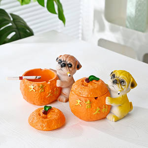 Cenicero con forma <span class=keywords><strong>de</strong></span> <span class=keywords><strong>calabaza</strong></span> Great Fortune, moderno, creativo, para el hogar, sala <span class=keywords><strong>de</strong></span> estar, anticanas voladoras, nuevo adorno <span class=keywords><strong>de</strong></span> regalo - Product Image 1