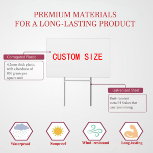 ป้ายบอกทางธุรกิจป้ายการพิมพ์โลโก้รูปร่างออกแบบได้ตามต้องการ - Product Image 3