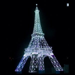 3D Tower Motif <b>Light</b> with LED Illumination for Shopping Mall Hotel Resort and Commercial Christmas Display - Product Image 4