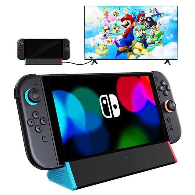 Hdtv 2.1 4k 120hz 4 in 1 USB-C Dock Station for Nintendo Switch 2 Game Hub in Stock