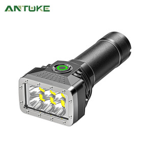 Klattermusen <b>Rechargeable</b> Flashlight 6 <b>Led</b> High Brightness Dimmable Camping <b>Light</b> With Battery Level Display - Product Image 3