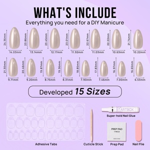 Fournisseur de faux ongles Btartbox, ongles artificiels, faux ongles, ongles personnalisés en gros, gels doux de luxe, ongles à presser - Product Image 4