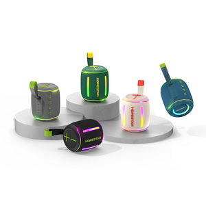 HOPESTAR P58 MINI LOGO personnalisé Salut <span class=keywords><strong>Fi</strong></span> son sans fil étanche haut-parleur extérieur moto vélo stéréo Portable Bluetooth haut-parleur - Product Image 1