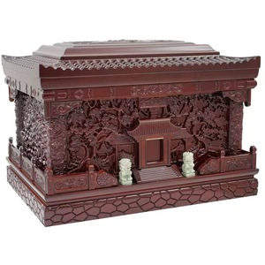 Urna in Metallo Ottone Biodegradabile Stile Europeo, Ecologica per Ceneri Umane Adulte, Capacità Personalizzabile, Forniture Funerarie all'Ingrosso - Product Image 2